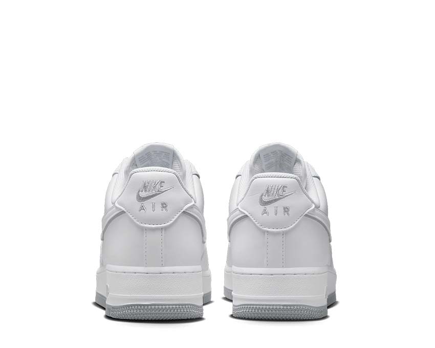 Nike Air Force 1 '07 White Wolf Grey suela — suela blanca Air Force