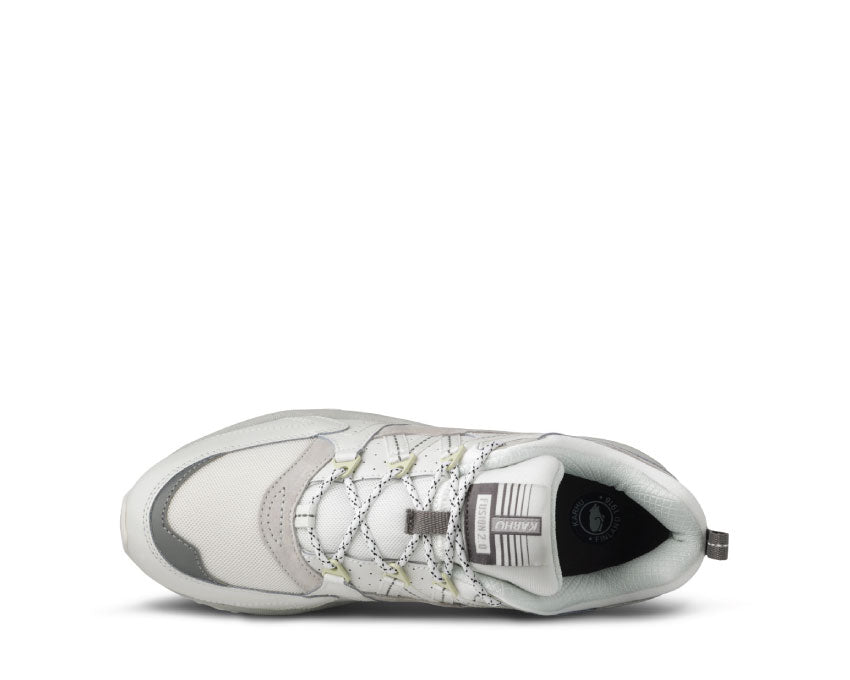 Karhu Fusion 2.0 Bright White vue latérale — mesh respirant