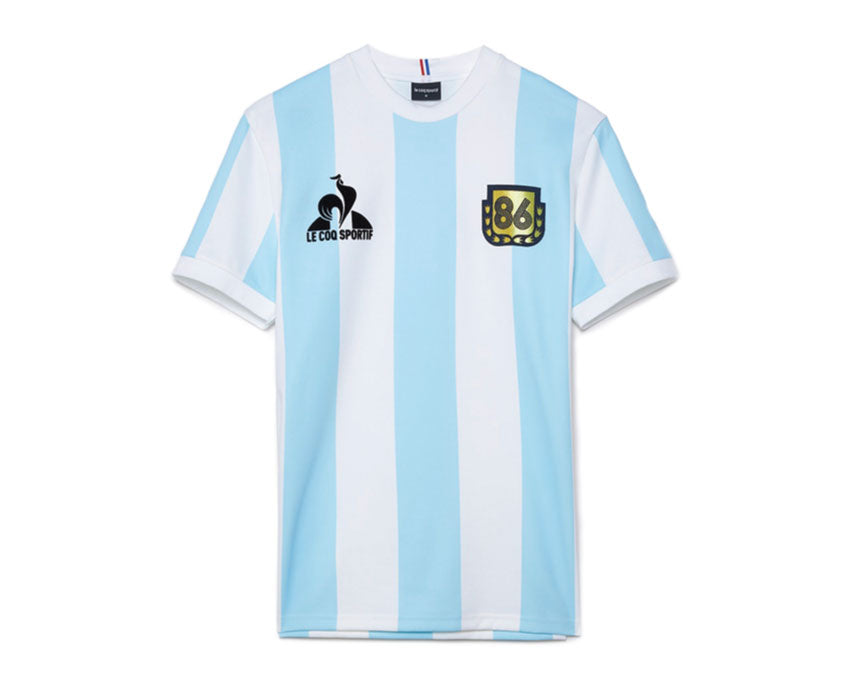 Le Coq Sportif Argentine Tee N·1 Blue 92 / White 2110966