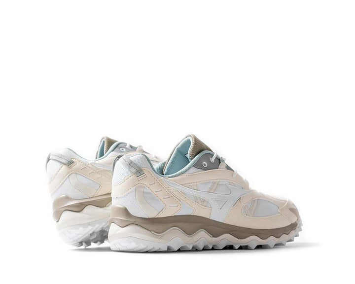 Mizuno Wave Mujin TL Antique White / White / Gray Mist D1GA218101