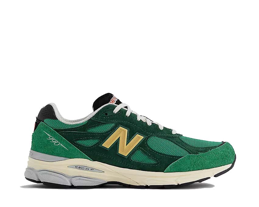 New Balance 990 Made in USA Green — men's sneaker made in USA