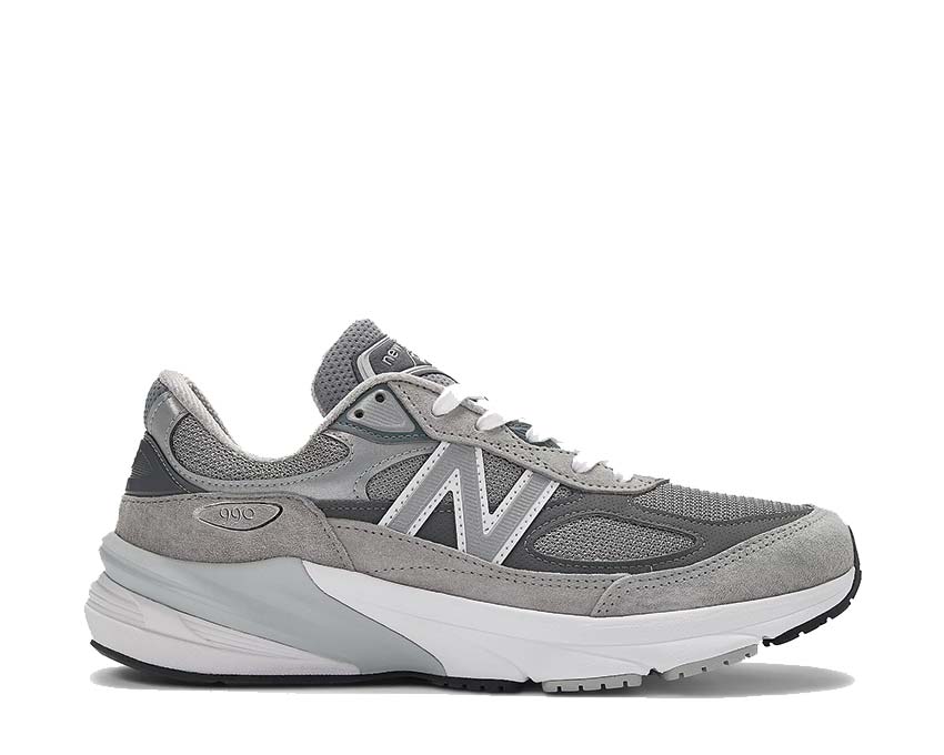 New Balance 990v6 Grey — men's premium running sneaker made in USA