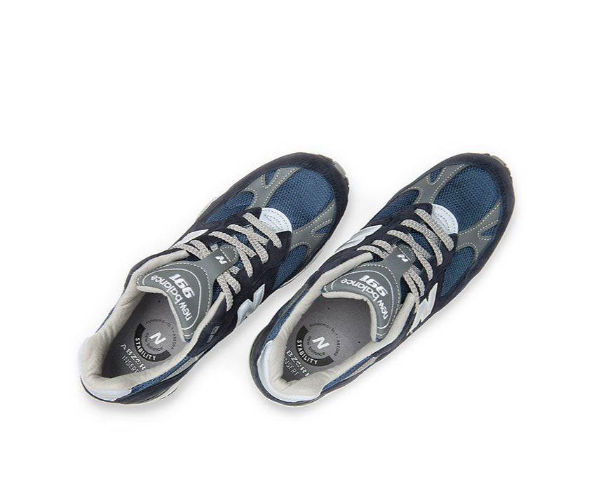 New Balance 991 Navy suela — tecnología ENCAP made in UK