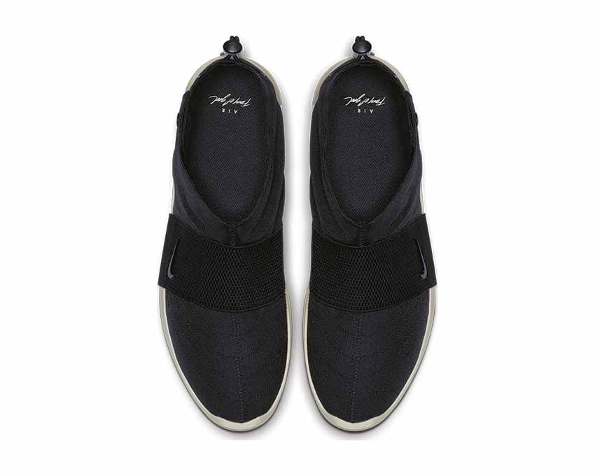 Nike Air Fear Of God Moc Black détail — tige neoprène stretch