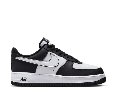 Nike Air Force 1 '07 Black White — sneaker homme cuir noir classique