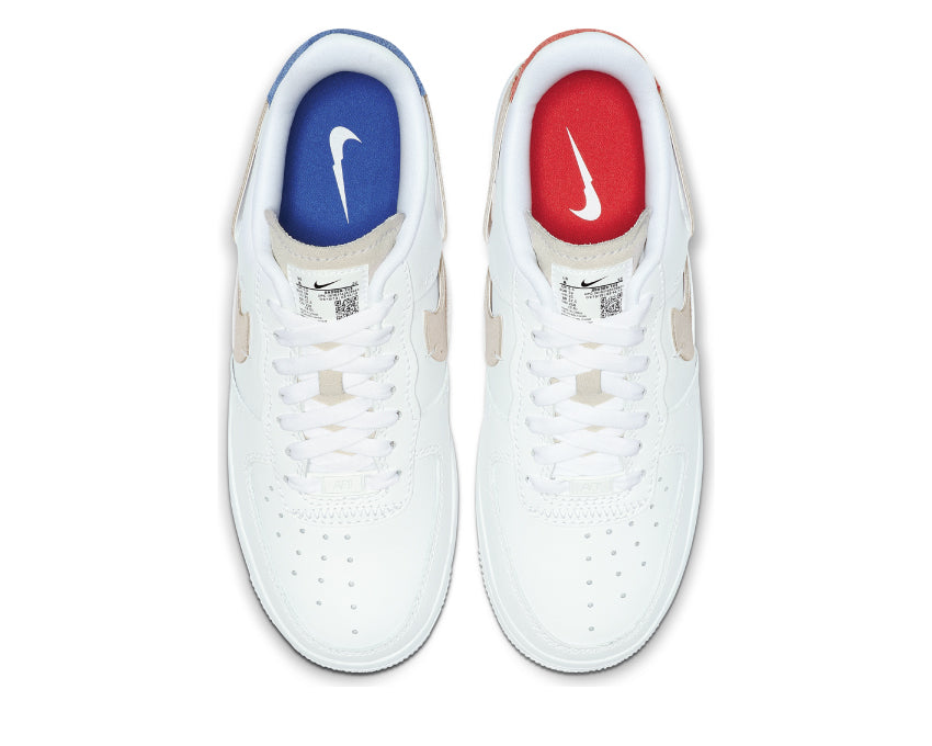 Nike Air Force 1 '07 LUX White / Platinum Tint - Game Royal 898889-103