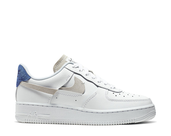 Nike Air Force 1 '07 LUX White / Platinum Tint - Game Royal 898889-103