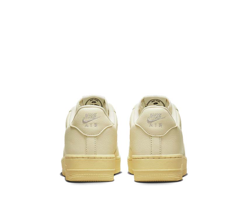 Nike Air Force 1 '07 LX Coconut Milk Light Bone Lemon Wash suela — amortiguación Air