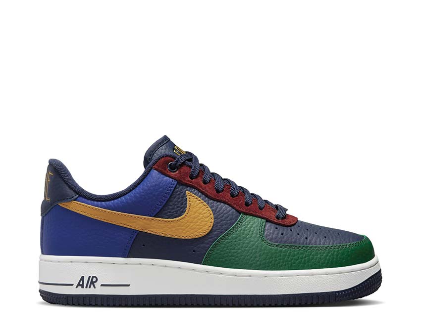 Nike Air Force 1 '07 LX Gorge Green / Gold Suede - Obsidian DR0148-300
