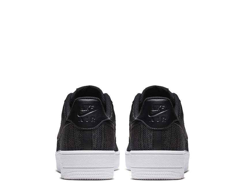air force flyknit black