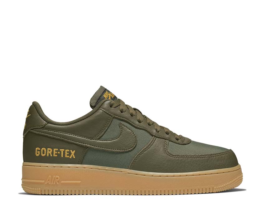 Nike Air Force 1 GTX Medium Olive / Sequoia - Gold - Black CK2630-200