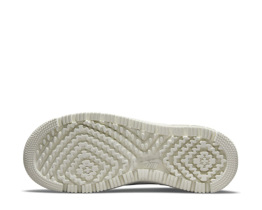 Nike Air Force 1 High Utility 2.0 Summit White — vista trasera caña alta