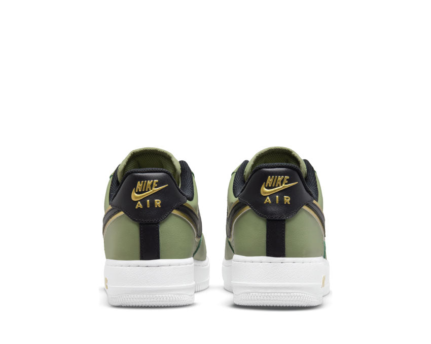 Nike Air Force 1 Low Olive Gold suela — Air-Sole cupsole olive