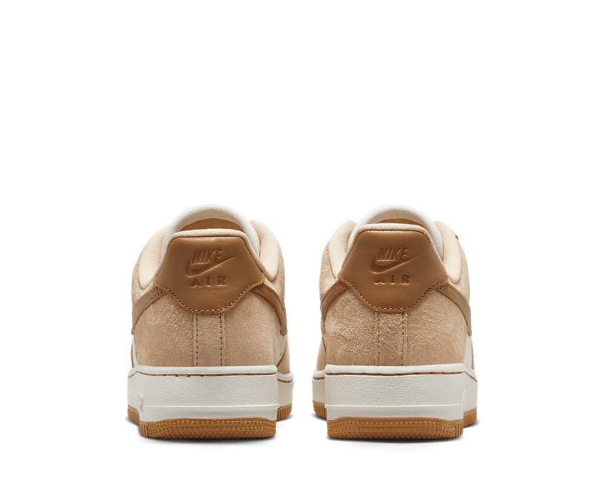 Nike Air Force 1 LXX Vachetta Tan Flax Sail semelle — Air cushioning