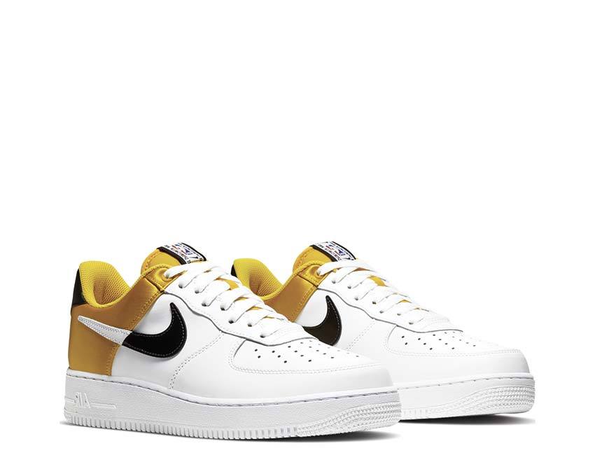 Nike Air Force 1 NBA Low Amarillo / White - Black - White BQ4420-700