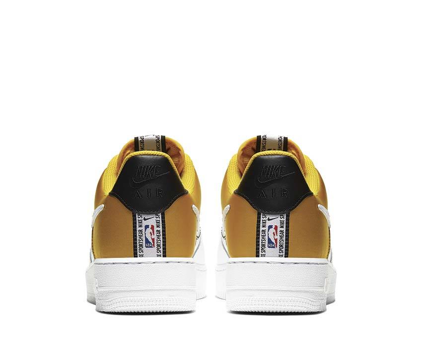 Nike Air Force 1 NBA Low Amarillo / White - Black - White BQ4420-700