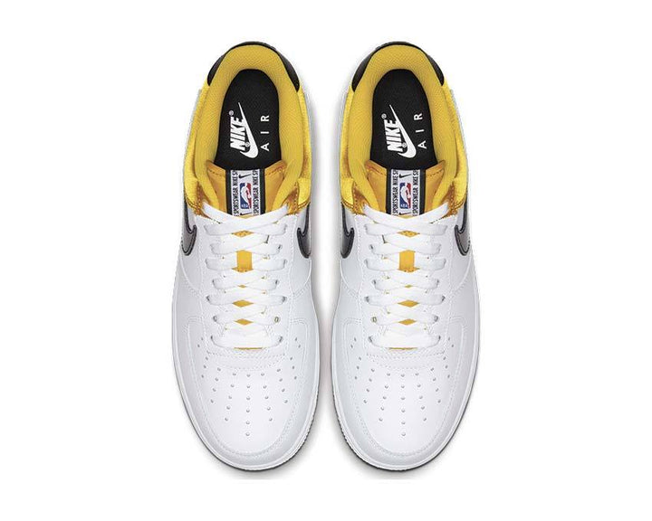 Nike Air Force 1 NBA Low Amarillo / White - Black - White BQ4420-700