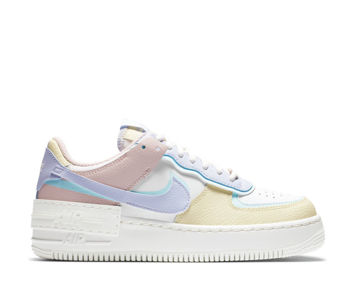 Nike Air Force 1 Shadow Summit White / Ghost - Glacier Blue - Fossil CI0919-106