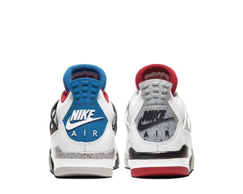 Air Jordan 4 Retro SE White / Military Blue - Fire Red - Tech Grey CI1184-146