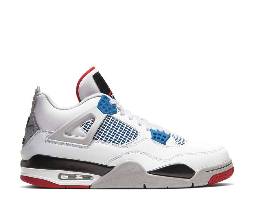 Air Jordan 4 Retro SE White / Military Blue - Fire Red - Tech Grey CI1184-146