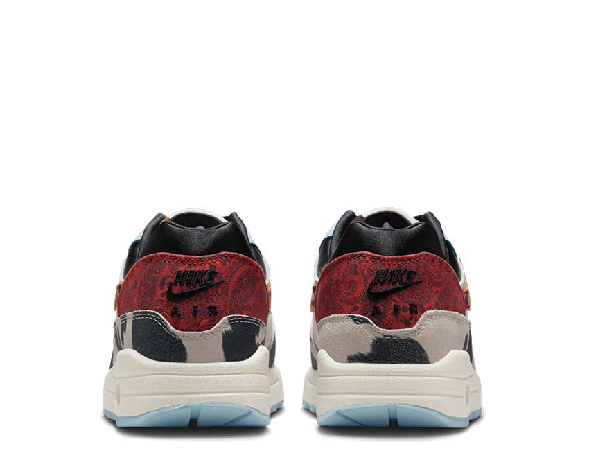 Nike Air Max 1 '87 Sail Black Celestine Blue semelle — Air visible 87