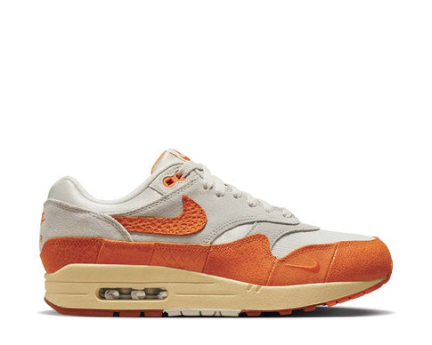 Nike Air Max 1 Wmns Light Bone Magma Orange Neutral Grey — sneaker femme Air Max 1