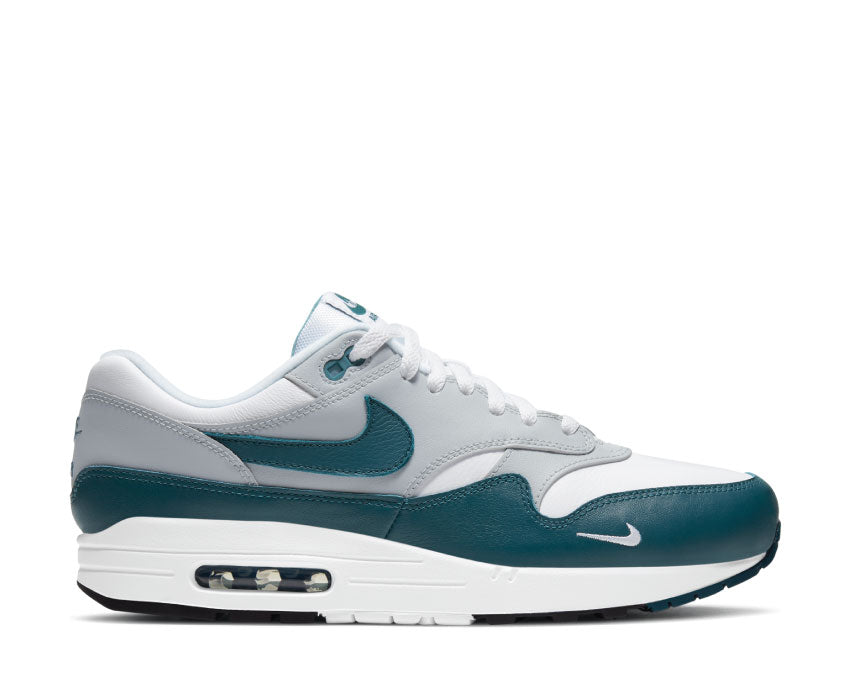 Nike Air Max 1 LV8 White / Dark Teal Green - Wolf Grey - Black DH4059-101