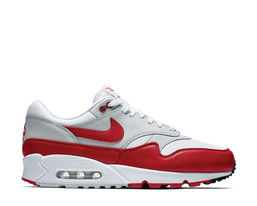 Nike Air Max 90/1 White Red  AJ7695-100