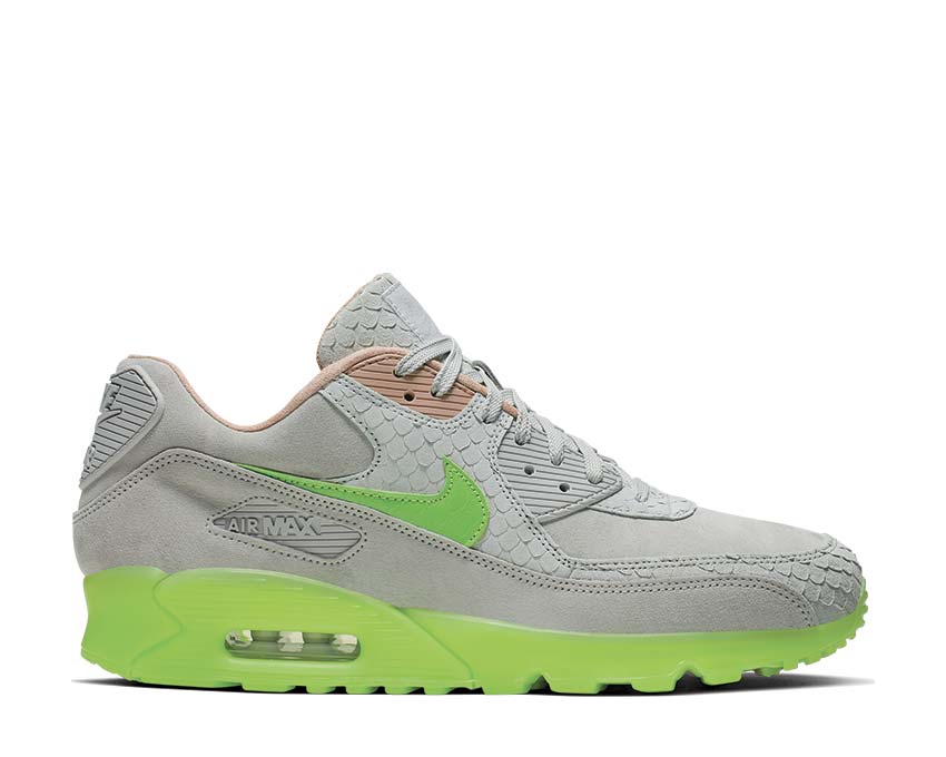 Nike Air Max 90 Premium Pure Platinum / Electric Green - Bio Beige CQ0786-001