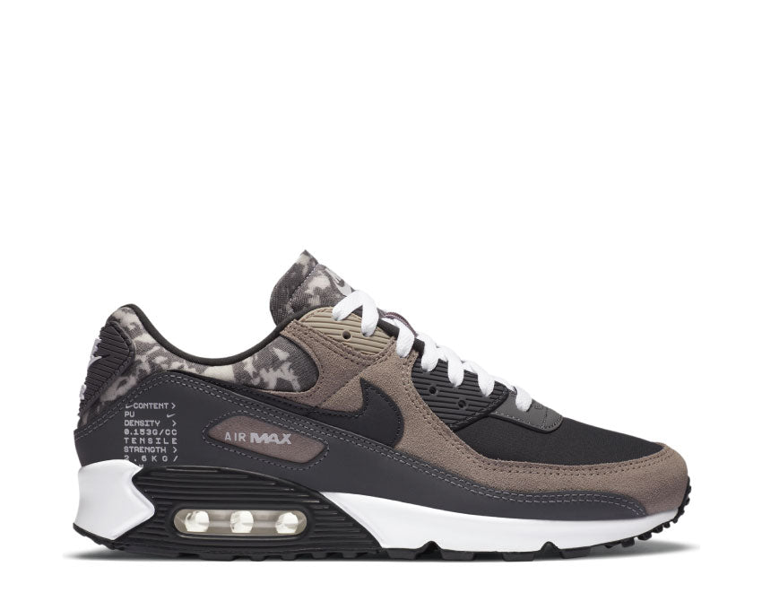 Nike Air Max 90 SE Enigma Stone / Off Noir - Iron Grey - White CT1688-001