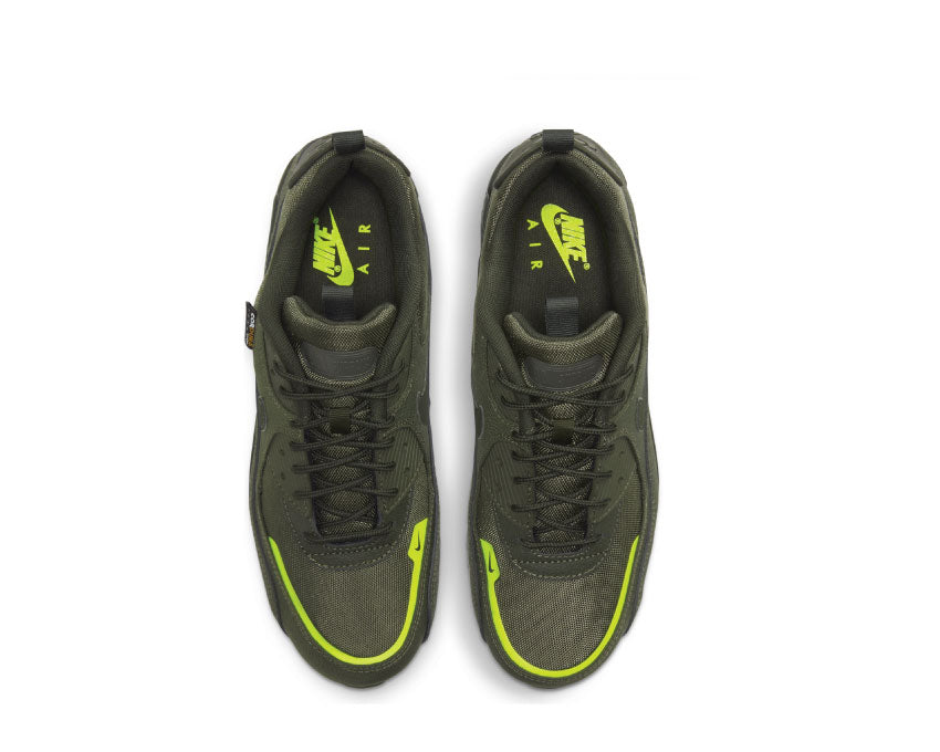 Nike Air Max 90 Surplus Cargo Khaki / Sequoia - Lemon Venom CQ7743-300