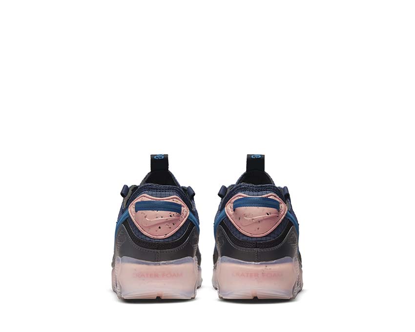 Nike Air Max 90 Terrascape Obsidian Marina suela — suela Terrascape esculpida