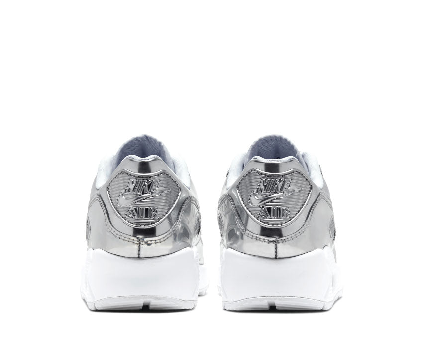 Nike Air Max 90 W SP Metallic Silver suela — Air-Sole 270°