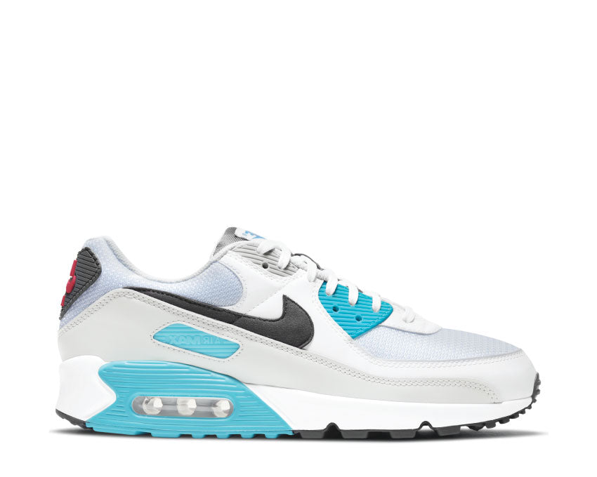 Nike Air Max 90 White / Iron Grey - Chlorine Blue CV8839-100