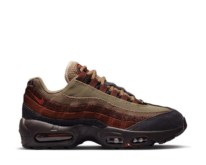 Nike Air Max 95 Brown Basalt / University Red - Oxen Brown DZ4710-200