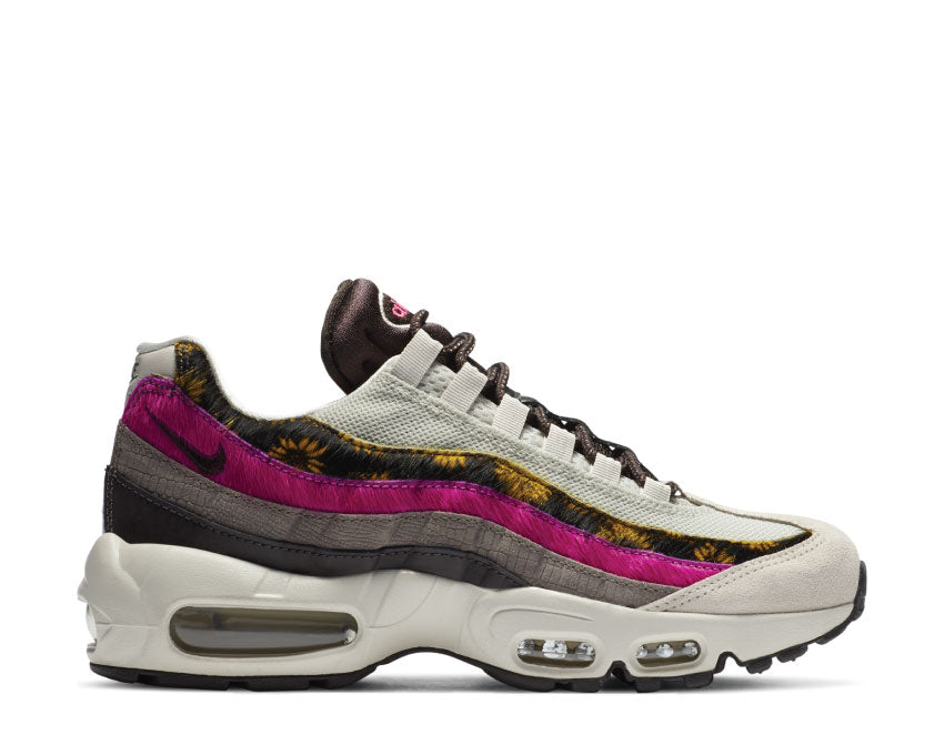 Nike Air Max 95 Prm Light Bone / White - Velvet Brown - Olive Grey CZ8102-001