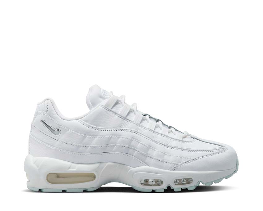 Nike Air Max 95 White / Metallic Silver - Summit White - Sail FN7273-100