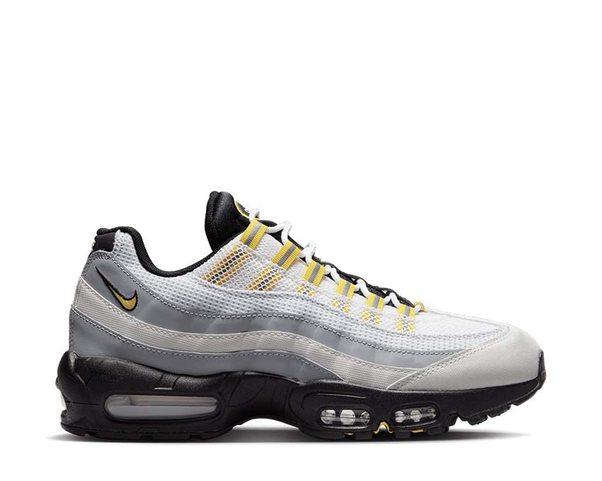 Nike Air Max 95 White / Tour Yellow - Black - Wolf Grey DQ3982-100