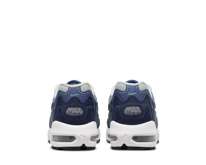 Nike Air Max 96 II Premium Light Silver Aviator Grey suela — unidad Air Max 96 visible