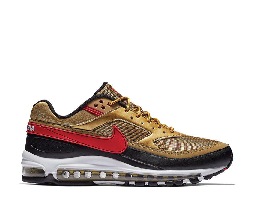 Nike Air Max 97 BW Metallic Gold University Red White Black AO2406-700