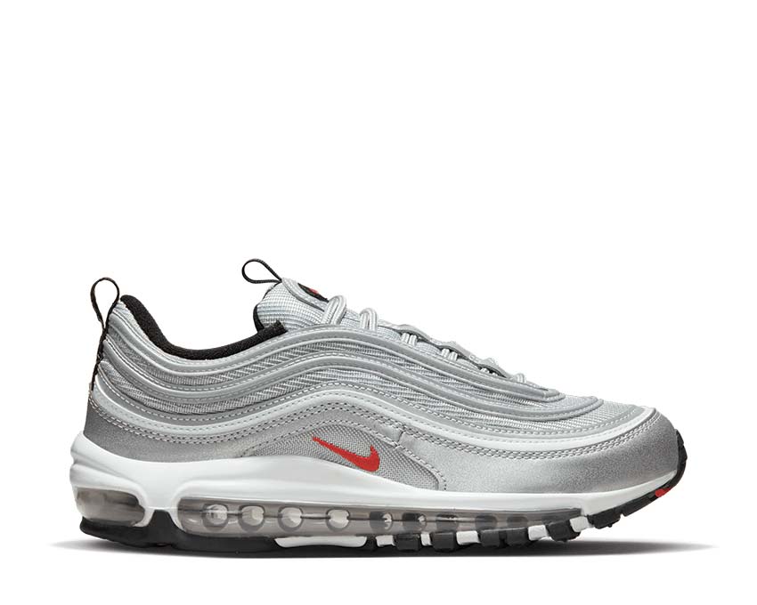 Nike Air Max 97 OG Wmns Metallic Silver Varsity Red White Black — women's sneaker Air Max 97