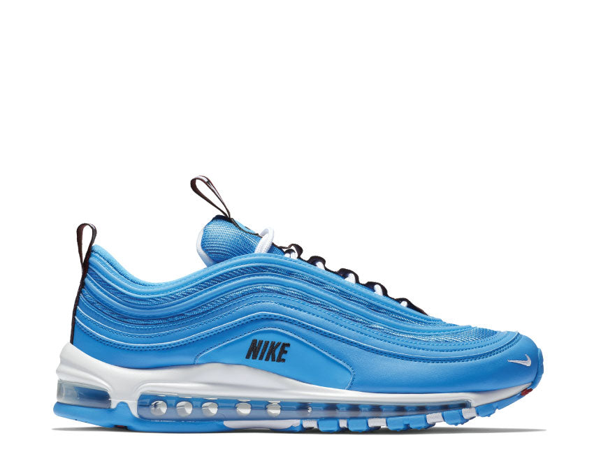 Nike Air Max 97 Premium Blue Hero White Black Varsity Red 312834-401