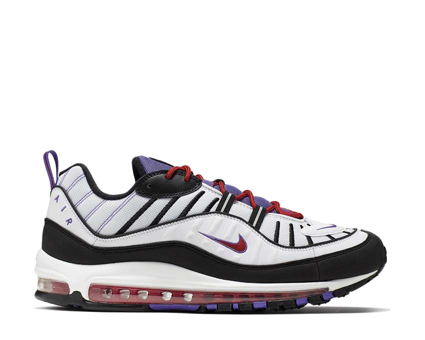 Nike Air Max 98 White Black Psychic Purple 640744-110