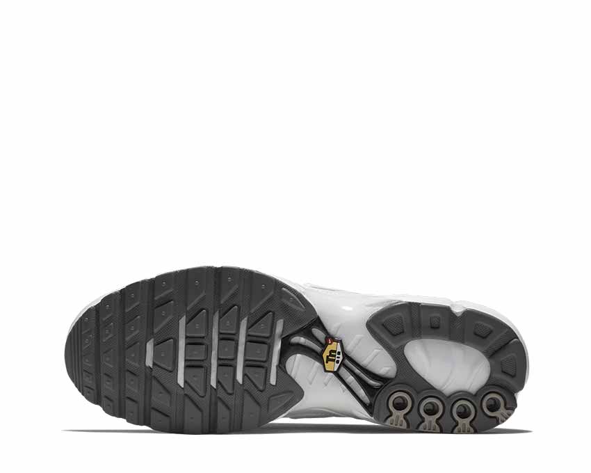 Nike Air Max Plus White — vista delantera sneaker hombre blanco