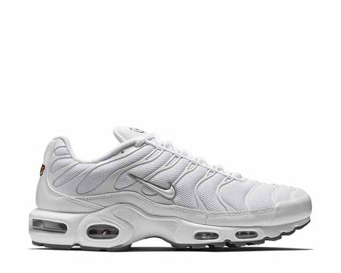 Nike Air Max Plus White — sneaker hombre upper mesh blanco gradiente