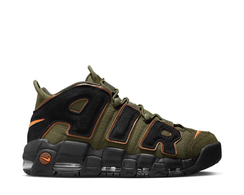 Nike Air More Uptempo '96 Cargo Khaki / Black - Pecan - Alpha Orange DX2669-300