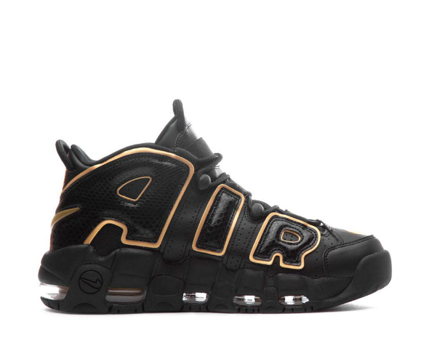 Nike Air More Uptempo '96 France QS Black Metallic Gold AV3810-001