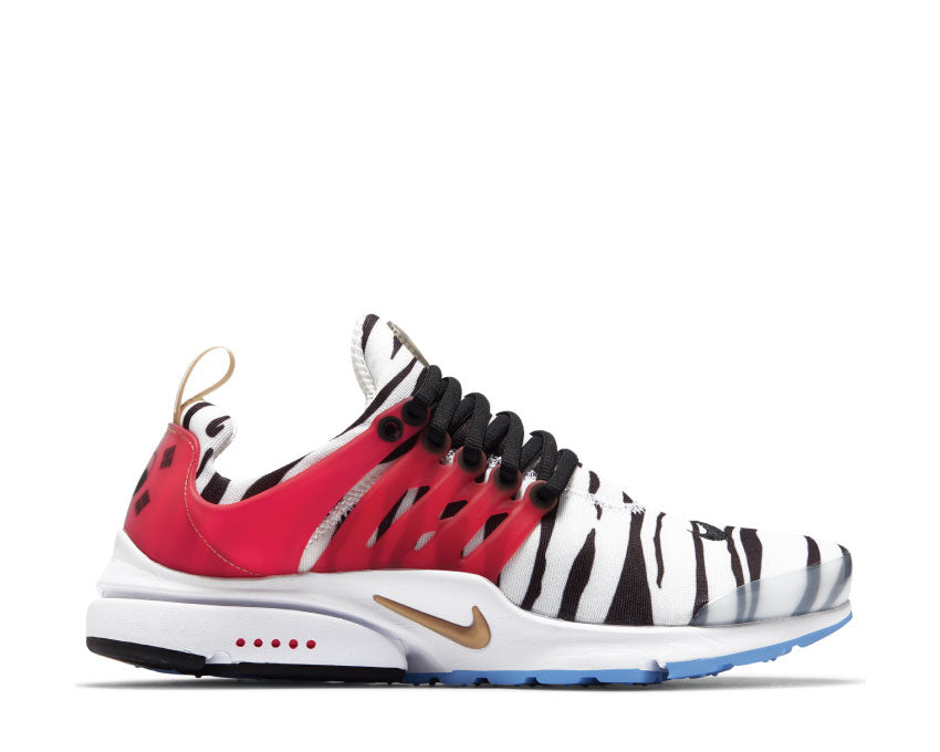 Nike Air Presto White / Metallic Gold - Black - Red Orbit CJ1229-100