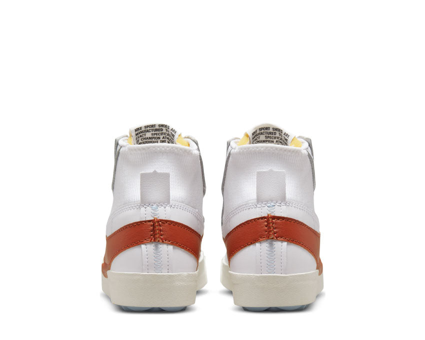 Nike Blazer Mid '77 Jumbo White Dark Russet suela — suela Blazer vintage