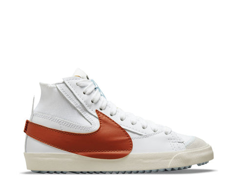 Nike Blazer Mid '77 Jumbo White Dark Russet — sneaker hombre caña alta vintage